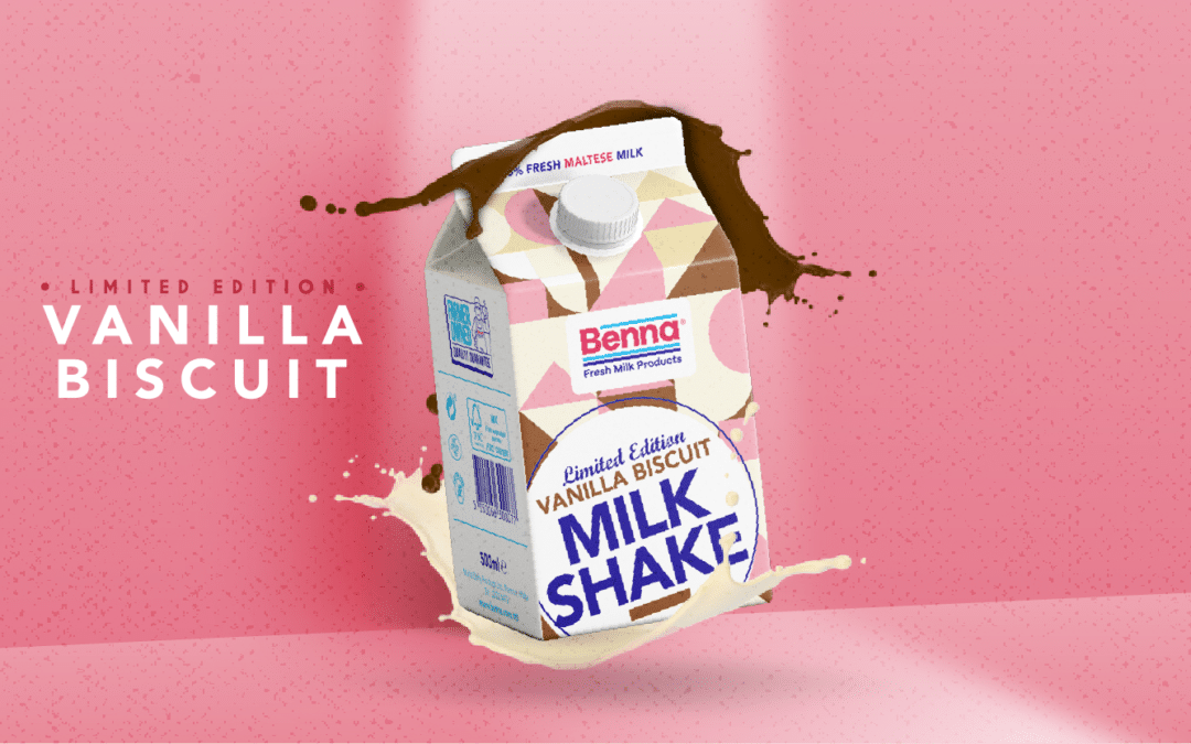 New Limited Edition Vanilla Biscuit Milkshake!