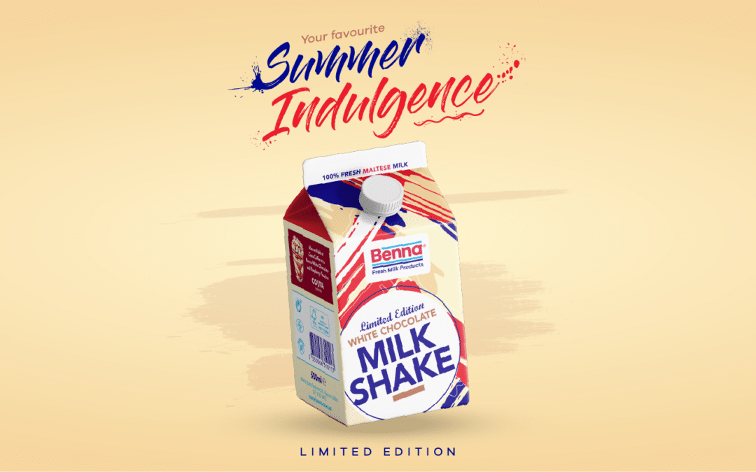 New White Chocolate Limited Edition Milkshake!