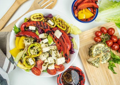 Ġbejna Grilled Vegetable Salad