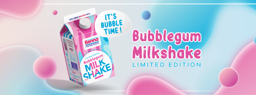 New Bubblegum Limited Edition Milkshake