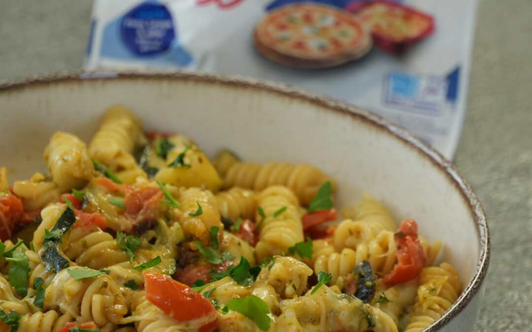 Mozzarella Pesto Pasta