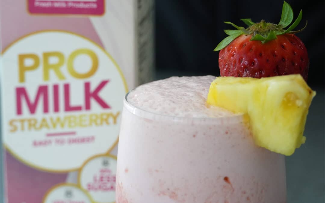 Strawberry Pineapple Milkshake