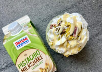 Pistachio Ice Cream Milkshake