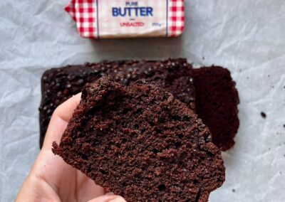 Double Chocolate Loaf Cake