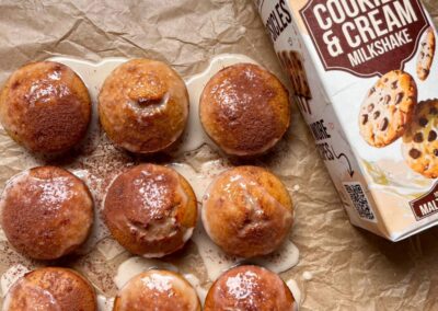 Vanilla Cinnamon Muffins