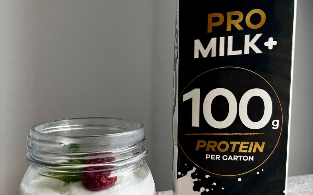 High Protein Raspberry Pudding