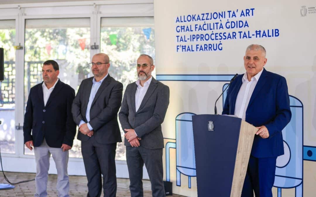 Allocation of land for a new milk processing facility in Ħal Farruġ