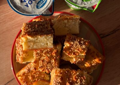 Greek Style Feta Pie (Alevropita)